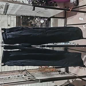 Woman's Reebok medium black joggers